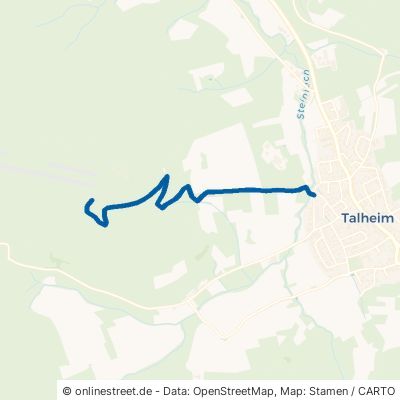 Farrenbergweg Mössingen Talheim 