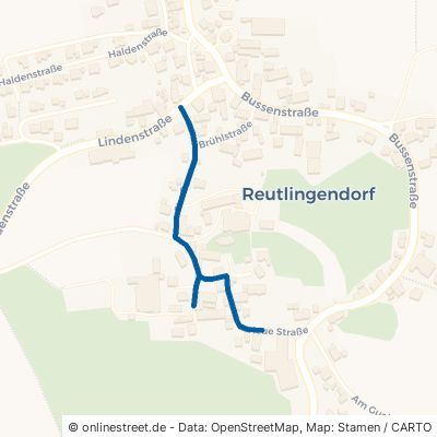 Neue Straße Obermarchtal Reutlingendorf 