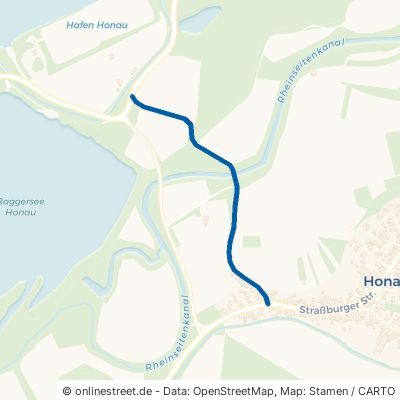 Gießenweg Rheinau Honau 