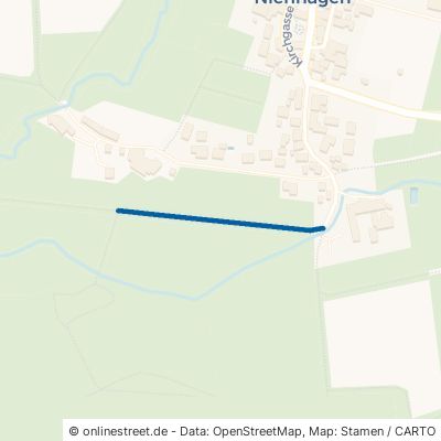 Rad-Und Wirtschaftsweg Richtung Uschlag Staufenberg Nienhagen 