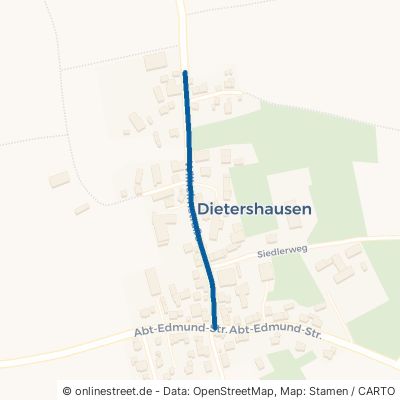 Wilhelmstraße Uttenweiler Dietershausen 