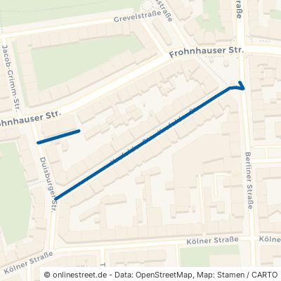 Krefelder Straße Essen Frohnhausen 