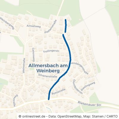 Angerweg Aspach Allmersbach am Weinberg 