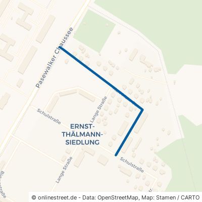 Karl-Marx-Straße 17309 Viereck Ernst-Thälmann-Siedlung 