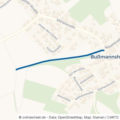 Bräuhausweg Schwendi Bußmannshausen 