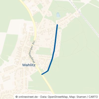 Waldstraße Gommern Wahlitz 