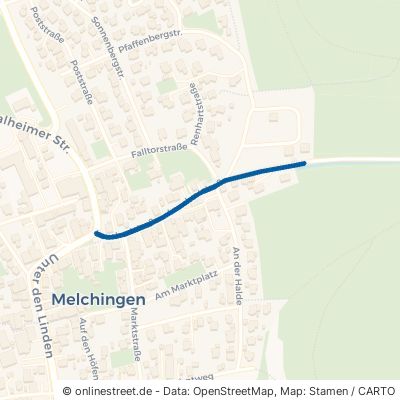 Lauchertstraße Burladingen Melchingen 