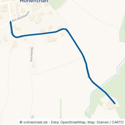 Urtlweg Bärnau Hohenthan 