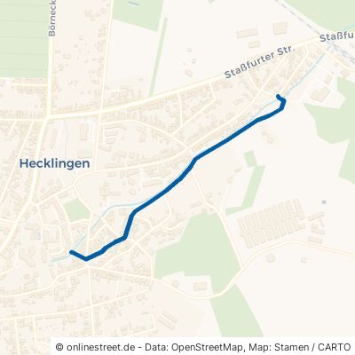 Mittelstraße Hecklingen Groß Börnecke 