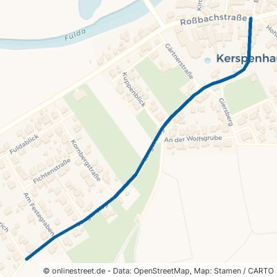 Langer Weg Niederaula Kerspenhausen 
