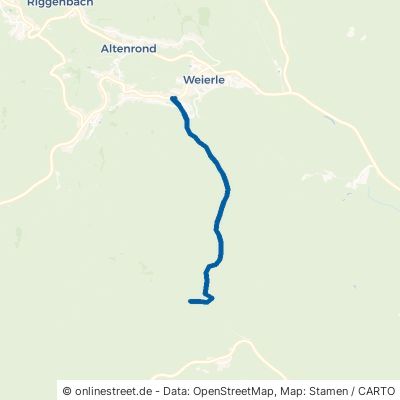 Zipfelwaldweg Bernau im Schwarzwald Unterlehen 