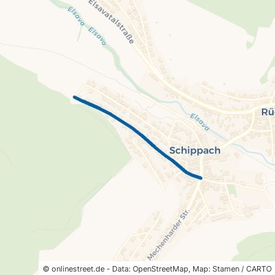 Waldstraße Elsenfeld Schippach 