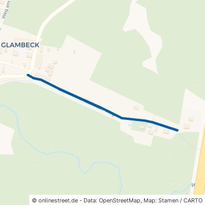 Wolletzer Weg Friedrichswalde Glambeck 