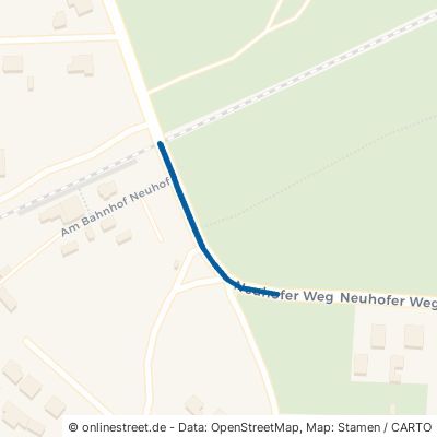 Neuhofer Weg Zehdenick 