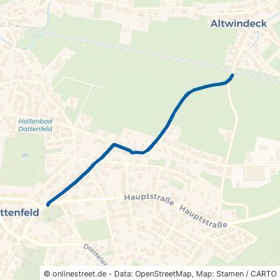 Windecker Straße Windeck Dattenfeld 