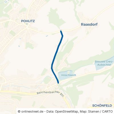 Feldschlößchenstraße Greiz Pohlitz 