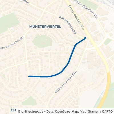 Münsterweg 95032 Hof Innenstadt 