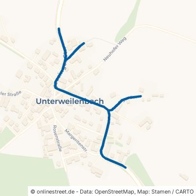 Aresinger Straße Aresing Unterweilenbach 