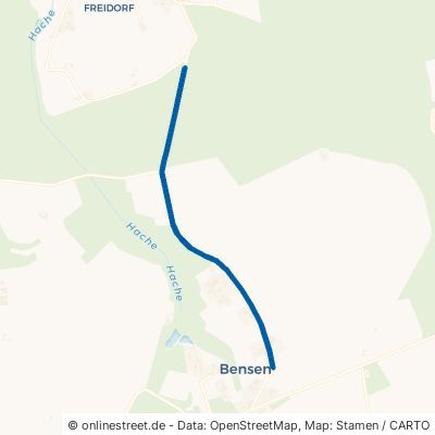 Freidorfer Straße Sudwalde Bensen 