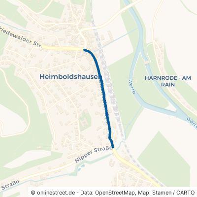 Eisenacher Straße Philippsthal Heimboldshausen 