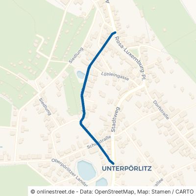 Gartenweg Ilmenau Unterpörlitz 