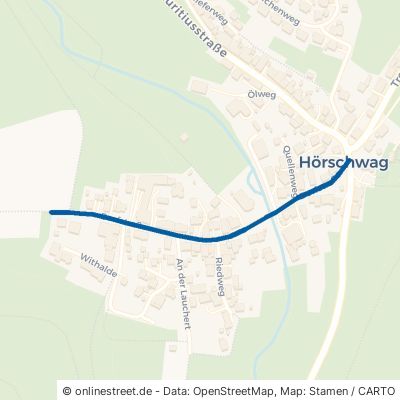 Dorfstraße Burladingen Hörschwag 