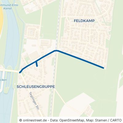 Backemuder Straße Meppen Feldkamp 