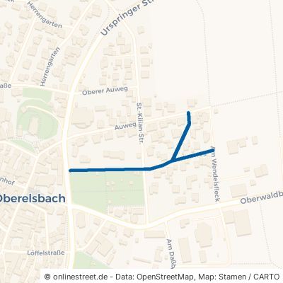 Gartenweg Oberelsbach 