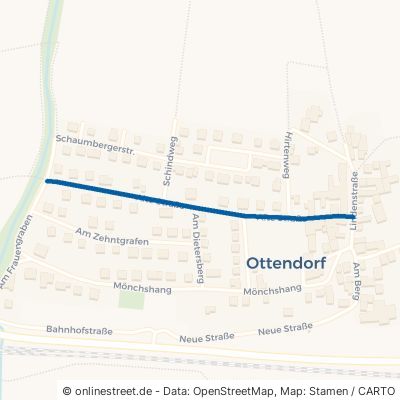 Alte Straße Gädheim Ottendorf 