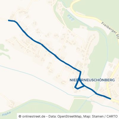 Kleinneuschönberger Straße Olbernhau 