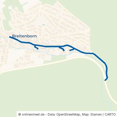 Hauptstraße Gründau Breitenborn 