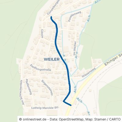 Aachtalstraße 89143 Blaubeuren Weiler 