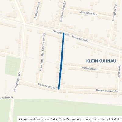 Osternienburger Straße Dessau-Roßlau Kleinkühnau 