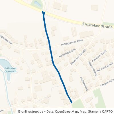 Dorfstraße Emstek Bühren 