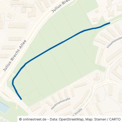 Hermann-Allgeier-Weg Bremen Gartenstadt Vahr 