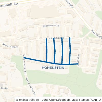 Hohensteinstraße Wolfsburg Hohenstein 