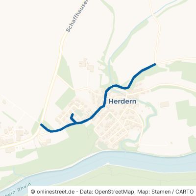 Oberdorfstraße Hohentengen am Hochrhein Herdern 