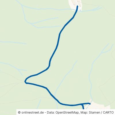 Sankt-Wilhelmer-Hütten-Weg Feldberg Vorder-Bärental 