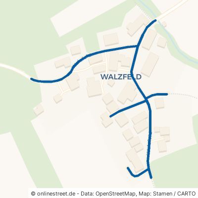 Walzfeld Ottersweier Ortsgebiet 