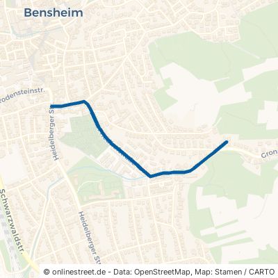Friedhofstraße Bensheim 