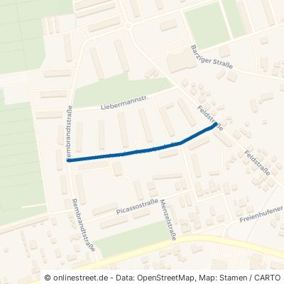 Anselm-Feuerbach-Straße Großräschen Anhalterkolonie 