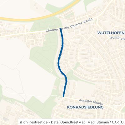 Ostpreußenstraße Regensburg Konradsiedlung-Wutzlhofen 