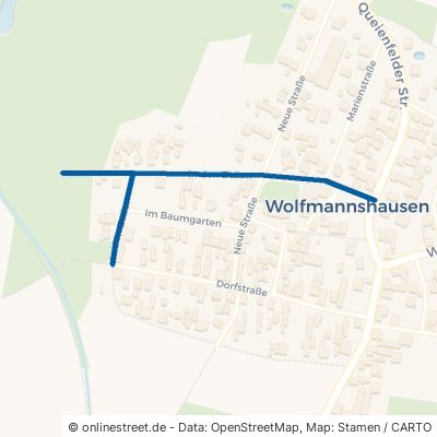in Den Zeilen Grabfeld Wolfmannshausen 