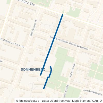 Paul-Gerhardt-Straße Chemnitz Sonnenberg Sonnenberg