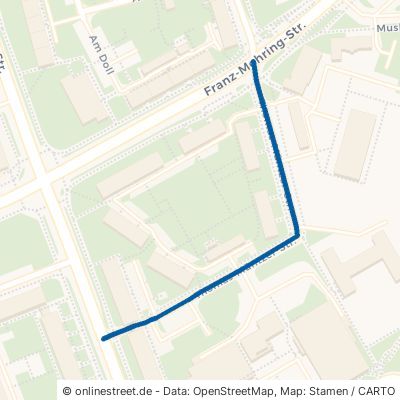 Thomas-Müntzer-Straße Cottbus Sandow 