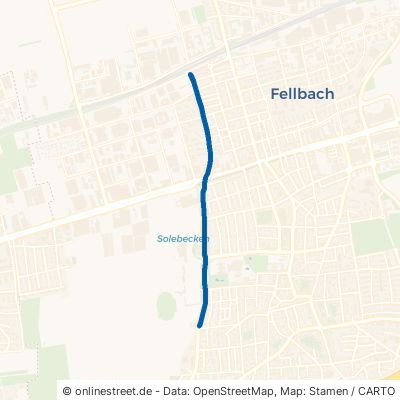 Esslinger Straße Fellbach 