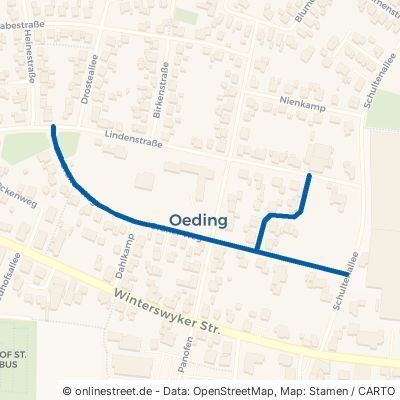 Grüner Weg Südlohn Oeding 