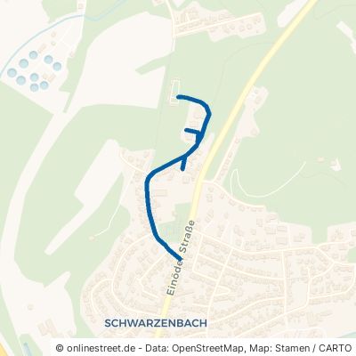 Alte Reichsstraße Homburg Schwarzenbach 