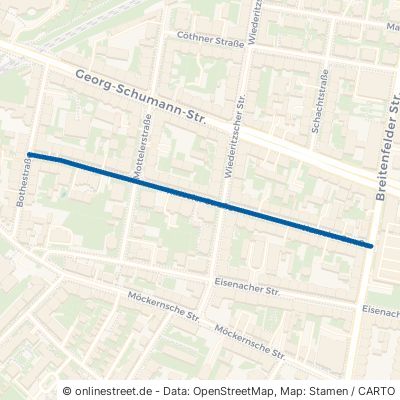 Kasseler Straße Leipzig Gohlis-Süd 