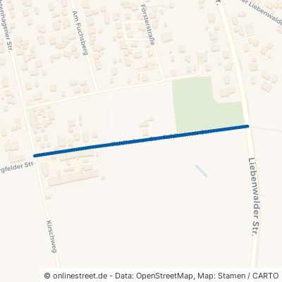 Feldheimer Straße Mühlenbecker Land Mühlenbeck 